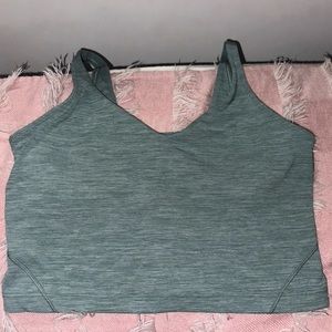 Lululemon Align Tank Heathered Tidal Teal size 10
